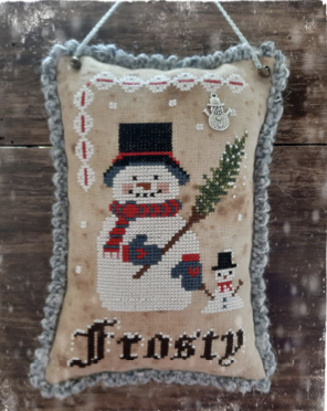 Frosty - 2 bells and snowman charm included - Click Image to Close